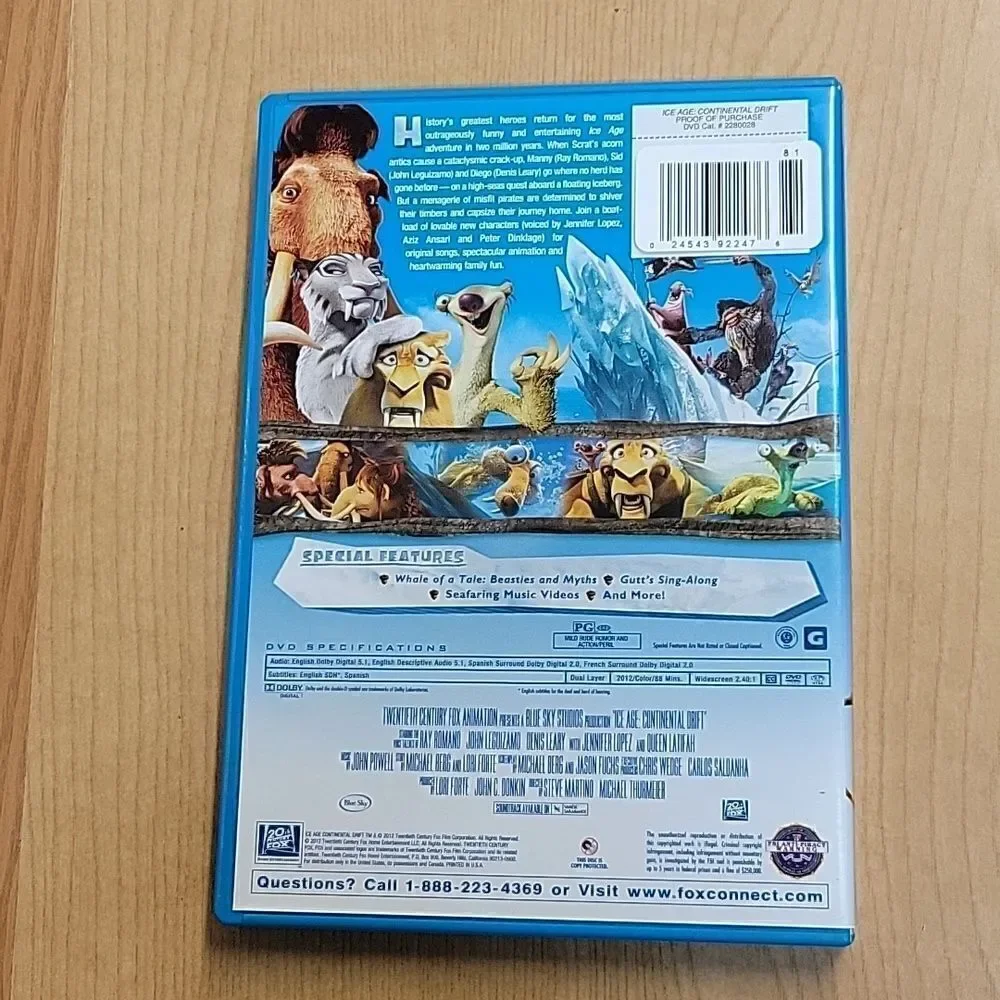 Ice Age vhs and dvds‎